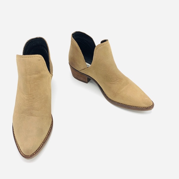 Steve Madden Shoes - Steve Madden Women's Austin Brown Leather Booties